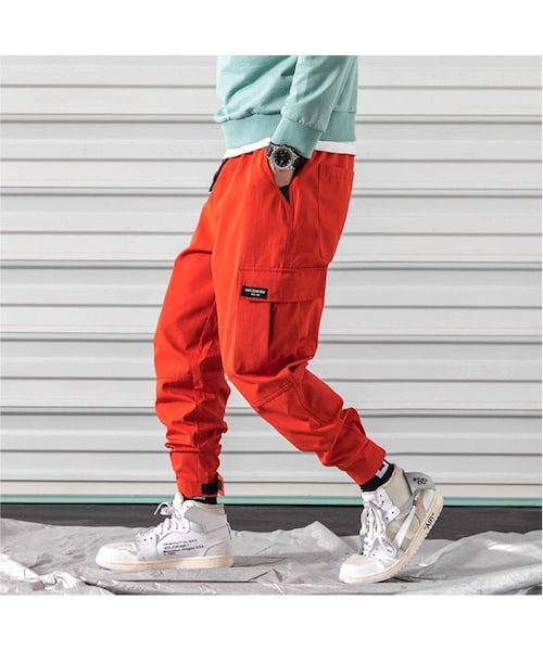 no brand（ノーブランド）の「韓国風カーゴパンツ メンズ