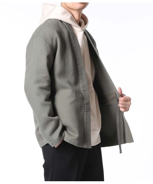 ADAM ET ROPE'（アダムエロペ）の「リヴァリージャケット（ジャケット/アウター・メンズ・キャメル系/グリーン系/ブラック系・S/L/M）」の3枚目の写真