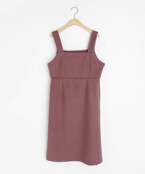 DHOLIC（ディーホリック）の「スクエアスリーブレスワンピース（ワンピース・レディース・その他/ピンク/ブラック・FREE）」の3枚目の写真