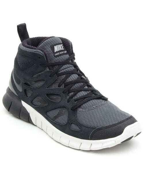 Nike ナイキ の Nike Free Run 2 Mid Black Black Summit White その他 Wear