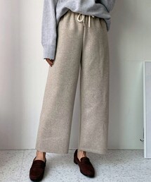 DHOLIC | ウール混ドロストパンツ(その他パンツ)