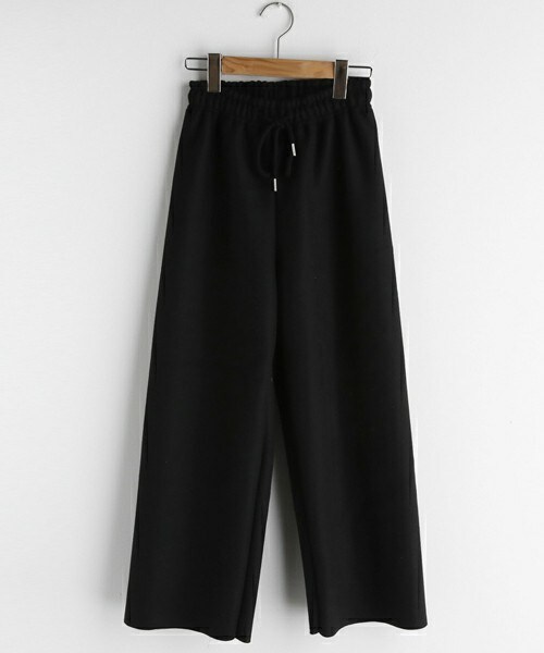 DHOLIC（ディーホリック）の「ウール混ドロストパンツ（その他パンツ・レディース・ベージュ/ブラック/グレー/ブラウン・FREE）」の2枚目の写真