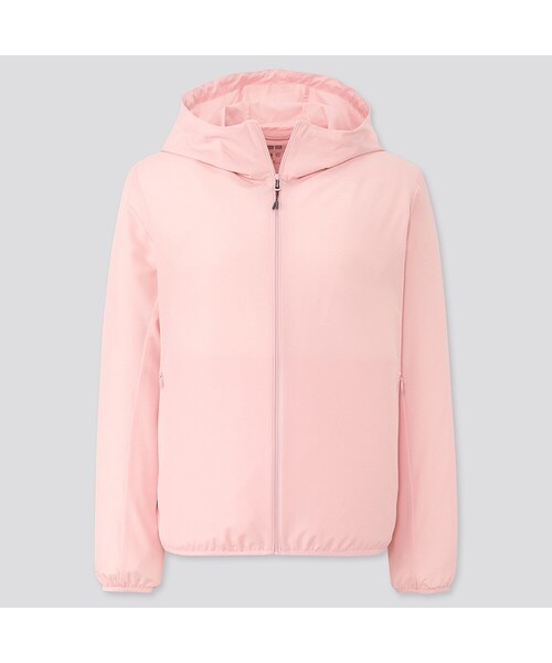 UNIQLO（ユニクロ）の「ポケッタブルUVカットパーカ（その他アウター・レディース・OFF WHITE 01/NAVY 69/LIGHT GREEN 50/GRAY 03/BEIGE 31/PINK 10/BLUE 64/BLACK 09・XS/XXL/3XL/L/M/S/XL）」の8枚目の写真