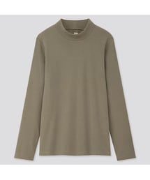 UNIQLO | コットンフライスハイネックT（長袖）(Tシャツ/カットソー)