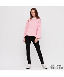UNIQLO | コットンオーバーサイズワイドスリーブT（長袖）(Tシャツ/カットソー)