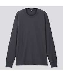 UNIQLO | ワッフルクルーネックT（長袖）(Tシャツ/カットソー)