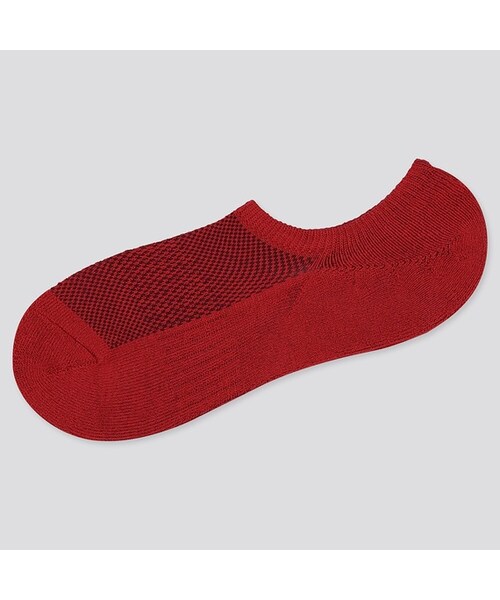 UNIQLO（ユニクロ）の「パイルベリーショートソックス（ソックス/靴下・メンズ・BLUE 65/NAVY 69/RED 16/DARK GRAY 08/GRAY 04/BLACK 09/OFF WHITE 01・27-29/25-27）」の7枚目の写真