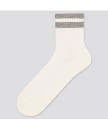 UNIQLO | ラインハーフソックス(ソックス/靴下)