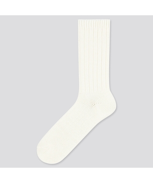 UNIQLO（ユニクロ）の「ローゲージソックス（ソックス/靴下・メンズ・BLACK 09/GRAY 03/WHITE 00/NAVY 69・27-29/25-27）」の2枚目の写真