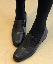 DHOLIC | 2TYPEブラックローファー(ローファー)