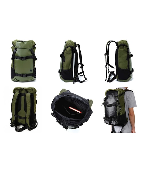 NIXON（ニクソン）の「NIXON LANDLOCK BACKPACK　6色展開（BACK PACK・メンズ・307/000/1196/1055/736/649/735/1052/1102）」の3枚目の写真