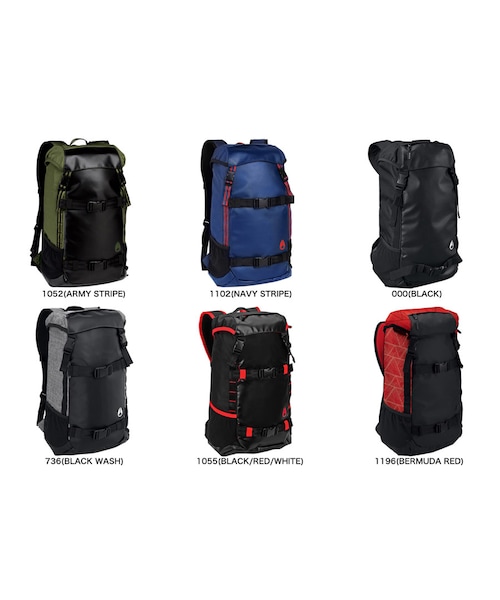 NIXON（ニクソン）の「NIXON LANDLOCK BACKPACK　6色展開（BACK PACK・メンズ・307/000/1196/1055/736/649/735/1052/1102）」の2枚目の写真