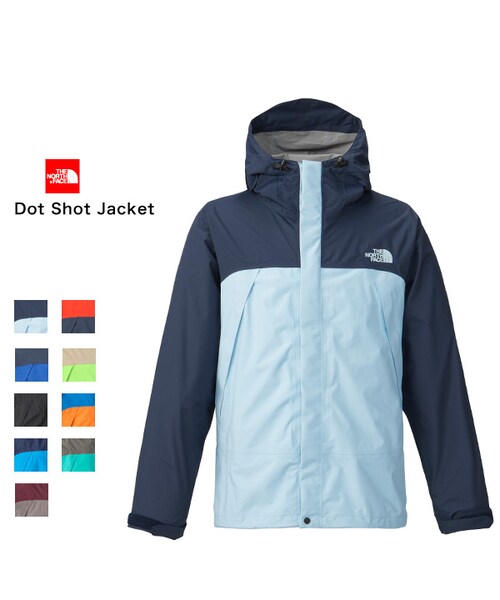 THE NORTH FACE(ザノースフェイス)の「THE NORTH FACE Dot Shot Jacket 6色展開(OTHERS・メンズ・K/CM/BC/OR/EA/SY・S/M/L/XL)」の1枚目の写真