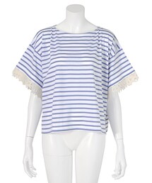 Ne-net | ネ・ネット / スターCOPボーダー / Tシャツ(トップス)