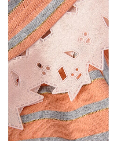 Ne-net(ネネット)の「ネ・ネット / スターCOPボーダー / Tシャツ(トップス・レディース・light blue(11)/light pink(17)・02)」の4枚目の写真