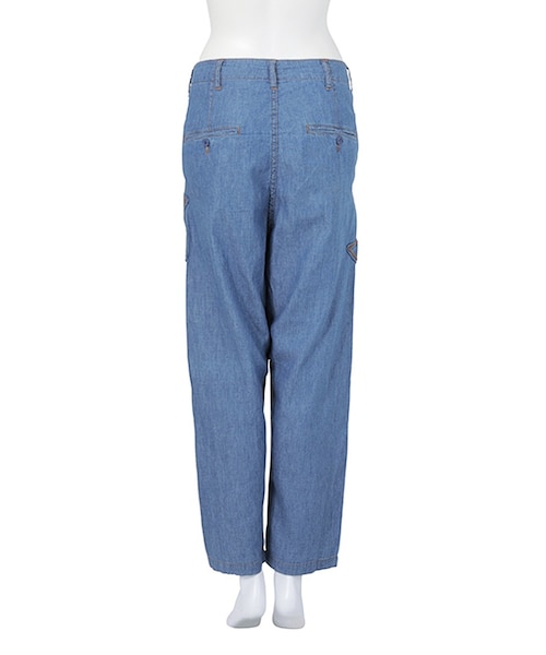 Ne-net（ネネット）の「ネ・ネット / スターポケデニム / パンツ（パンツ・レディース・light blue(11)/navy(13)・01/02）」の3枚目の写真