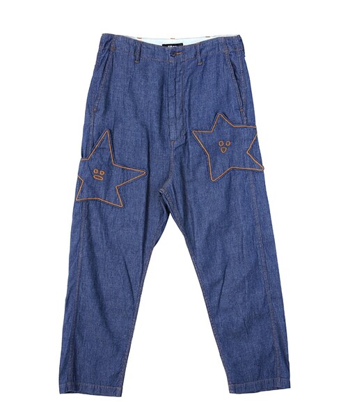 Ne-net（ネネット）の「ネ・ネット / スターポケデニム / パンツ（パンツ・レディース・light blue(11)/navy(13)・01/02）」の7枚目の写真