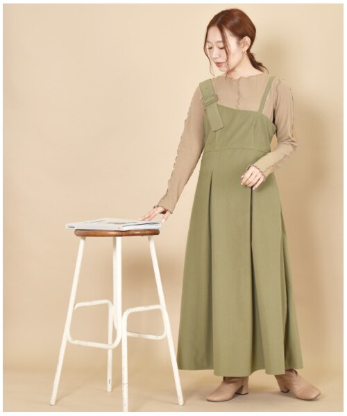 w closet(ダブルクローゼット)の「メロー切替長袖プルオーバー(トップス・レディース・アイボリー/グレーピンク/ベージュ/Lモカ/モカ・FREE/23.5/24.5/M/L)」の17枚目の写真