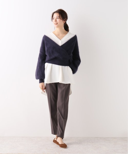Noble（ノーブル）の「Vネックオーバーブラウス（）」 - WEAR