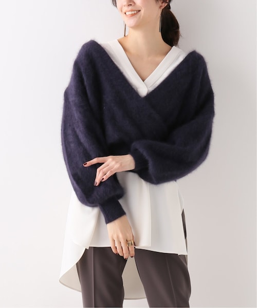 Noble（ノーブル）の「Vネックオーバーブラウス（）」 - WEAR