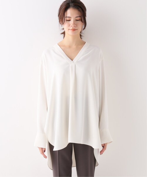 Noble（ノーブル）の「Vネックオーバーブラウス（）」 - WEAR
