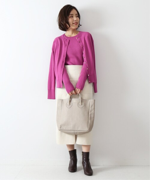 Spick & Span（スピックアンドスパン）の「W/Ry アンサンブルニット  