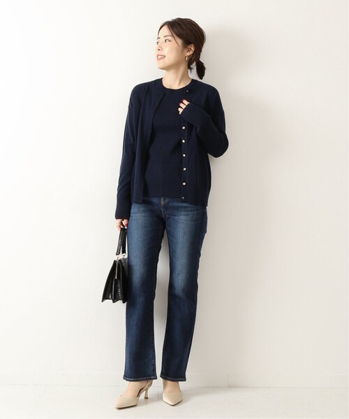 Spick & Span（スピックアンドスパン）の「W/Ry アンサンブルニット  