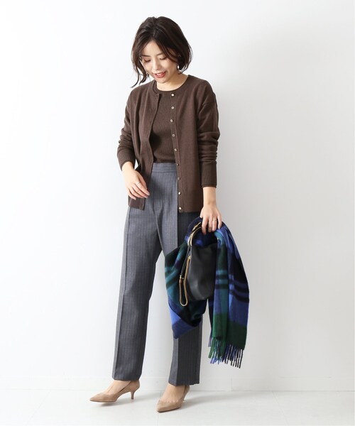 Spick & Span（スピックアンドスパン）の「W/Ry アンサンブルニット  