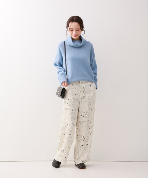 SLOBE IENA（スローブイエナ）の「パンツ(SLOBE IENA)（パンツ・ナチュラル/フリー/在庫あり）」の3枚目の写真