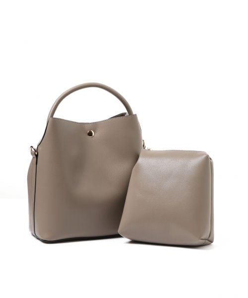 Andemiu（アンデミュウ）の「ワンショルダーバッグ（バッグ・グレー/キャメル）」の12枚目の写真