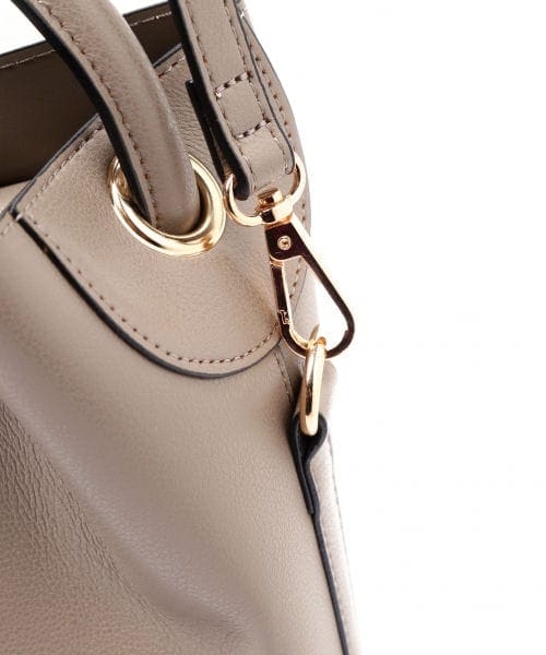 Andemiu（アンデミュウ）の「ワンショルダーバッグ（バッグ・グレー/キャメル）」の17枚目の写真