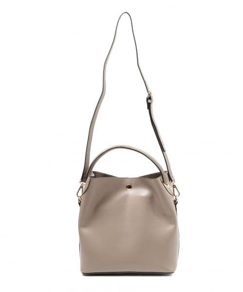 Andemiu（アンデミュウ）の「ワンショルダーバッグ（バッグ・グレー/キャメル）」の15枚目の写真