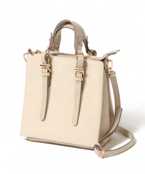 Andemiu（アンデミュウ）の「３パーテーショントート（バッグ・パイソン(NEW)/ライトグレー/ブラウン(NEW)/グリーン(NEW)）」の7枚目の写真