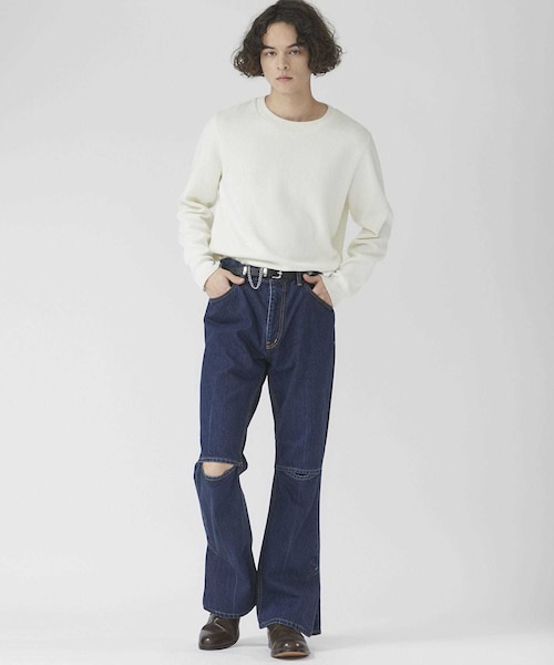 JIEDA（ジエダ）の「スリットデニムパンツ（）」 - WEAR