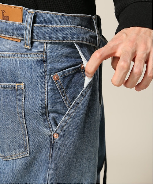 WISM（ウィズム）の「【doublet / ダブレット】 CASHMERE DENIM WIDE 