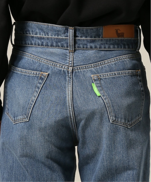 パンツ doublet CASHMERE DENIM BOOT-CUT PANTS WISM（ウィズム）の「【doublet / ダブレット】CASHMERE DENIM