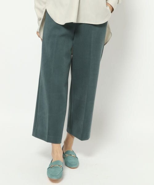 BARNYARDSTORM（バンヤードストーム）の「ニットスウェードパンツ（パンツ・ブラック/エクリュ/グリーン）」の19枚目の写真