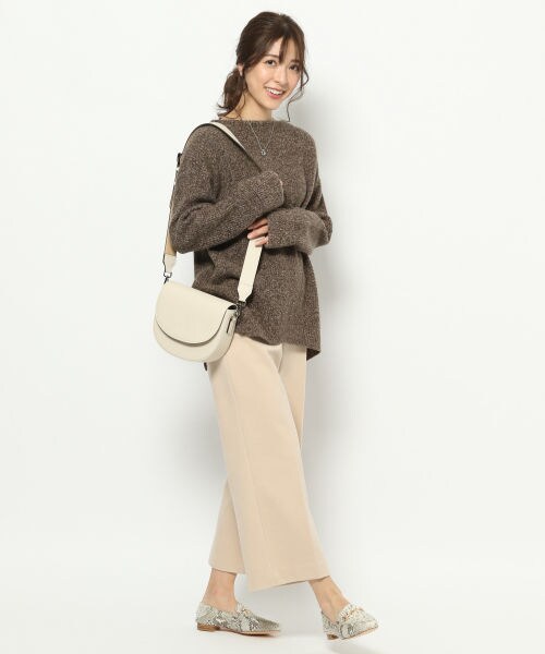 BARNYARDSTORM（バンヤードストーム）の「ニットスウェードパンツ（パンツ・ブラック/エクリュ/グリーン）」の11枚目の写真