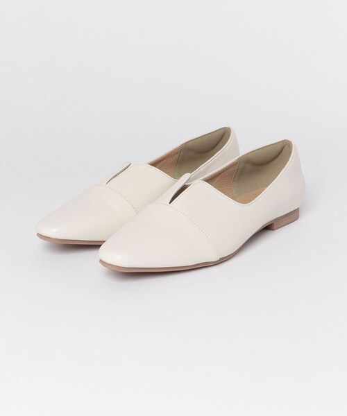 URBAN RESEARCH Sonny Label（アーバンリサーチサニーレーベル）の「スリット入りフラットシューズ（その他・レディース・ブラック/アイボリー・23/23.5/24）」の5枚目の写真