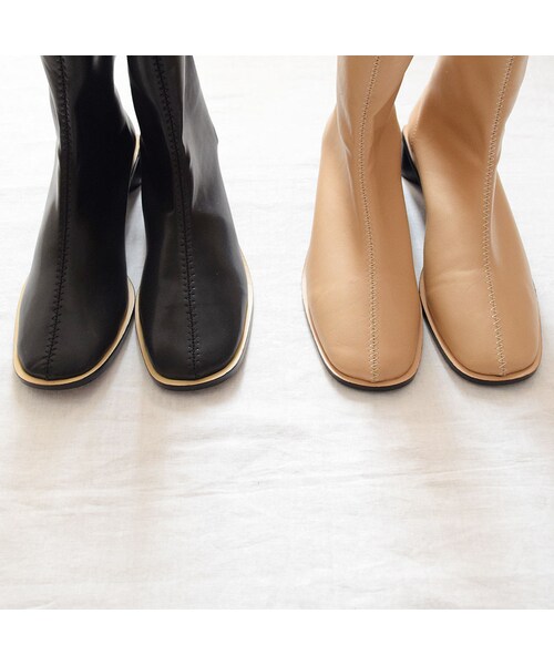 no brand（ノーブランド）の「Square Toe Socks Boots（ブーツ・レディース・その他）」の8枚目の写真