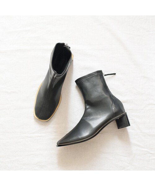 no brand（ノーブランド）の「Square Toe Socks Boots（ブーツ・レディース・その他）」の6枚目の写真