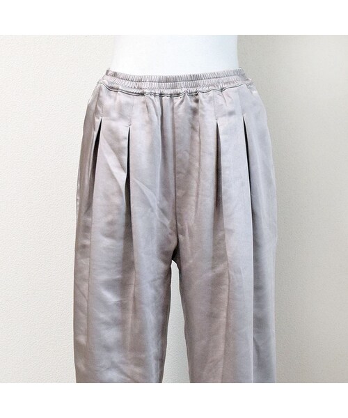 no brand（ノーブランド）の「サテンタックラフPT（その他パンツ・レディース・その他）」の12枚目の写真