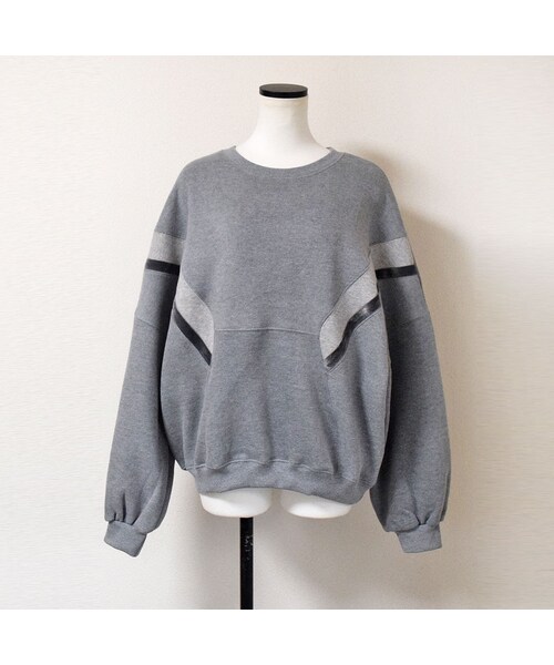 no brand（ノーブランド）の「ラインビッグスウェット裏起毛PO（スウェット・レディース・その他）」の14枚目の写真