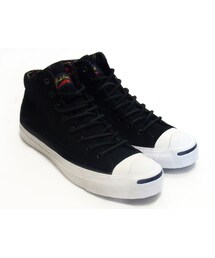 CONVERSE | CONVERSE JACKPURCELL MID MELTON BLACK/CHECK(その他)