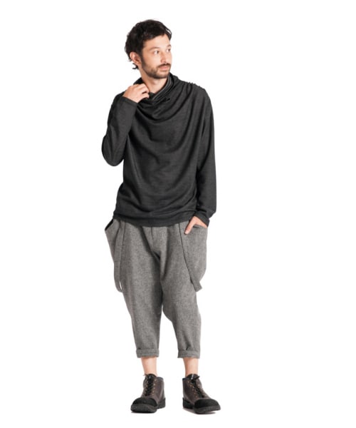 glamb(グラム)の「Elran suspender pants(パンツ・メンズ・Gray/Check・Size1/Size2/Size3/Size4)」の15枚目の写真