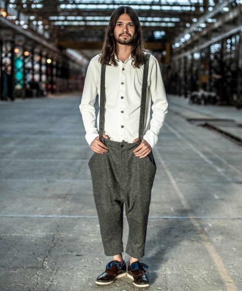 glamb(グラム)の「Elran suspender pants(パンツ・メンズ・Gray/Check・Size1/Size2/Size3/Size4)」の21枚目の写真