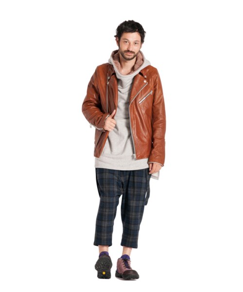 glamb(グラム)の「Elran suspender pants(パンツ・メンズ・Gray/Check・Size1/Size2/Size3/Size4)」の8枚目の写真