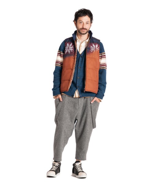 glamb(グラム)の「Elran suspender pants(パンツ・メンズ・Gray/Check・Size1/Size2/Size3/Size4)」の9枚目の写真