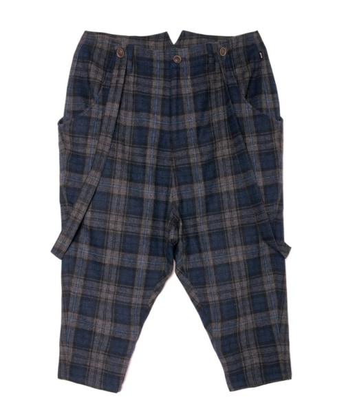 glamb(グラム)の「Elran suspender pants(パンツ・メンズ・Gray/Check・Size1/Size2/Size3/Size4)」の1枚目の写真