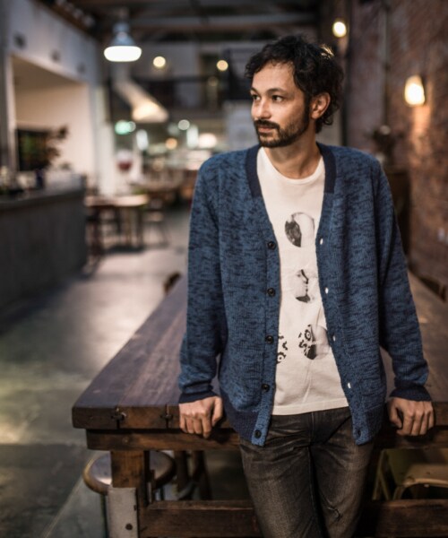 glamb（グラム）の「Dot clipping T（トップス・メンズ・White/Black/Moku gray/Pink・Size1/Size2/Size3/Size4）」の9枚目の写真